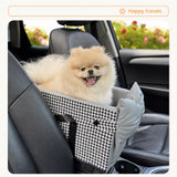 Center Console Pet Car Bed for Small Dogs and Cats