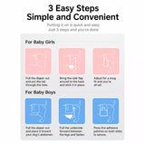 Disposable Dog Diapers for Male and Female Dogs
