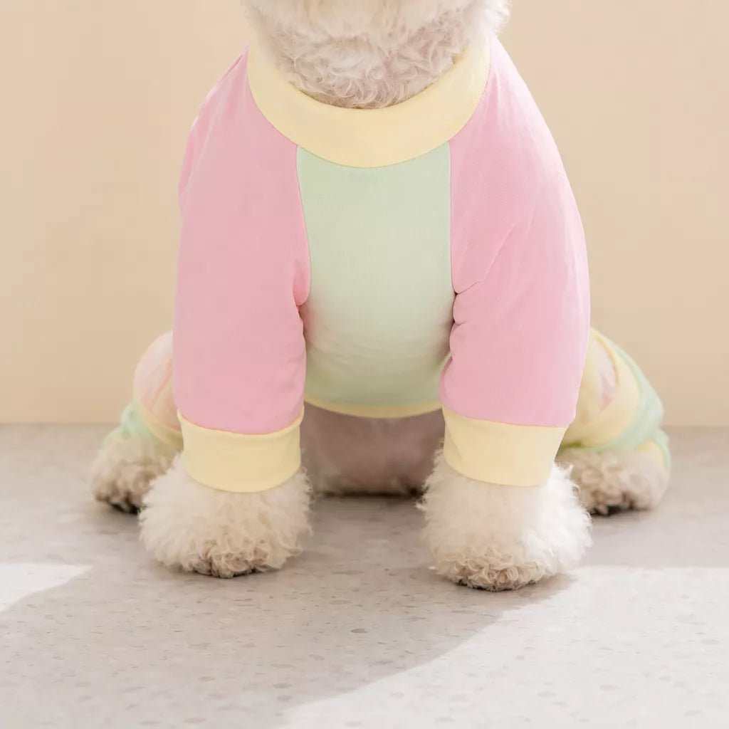 Lightweight Polyester Four-Leg Dog Summer Jumpsuit