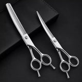 Pet Grooming Scissors Set for Trimming and Thinning