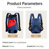 Front Carrier Backpack for Small Dogs and Cats