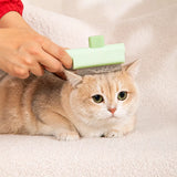 Self-Cleaning Deshedding Comb for Cats & Dogs