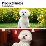 Pet Coat Grooming Brush for Small Dogs
