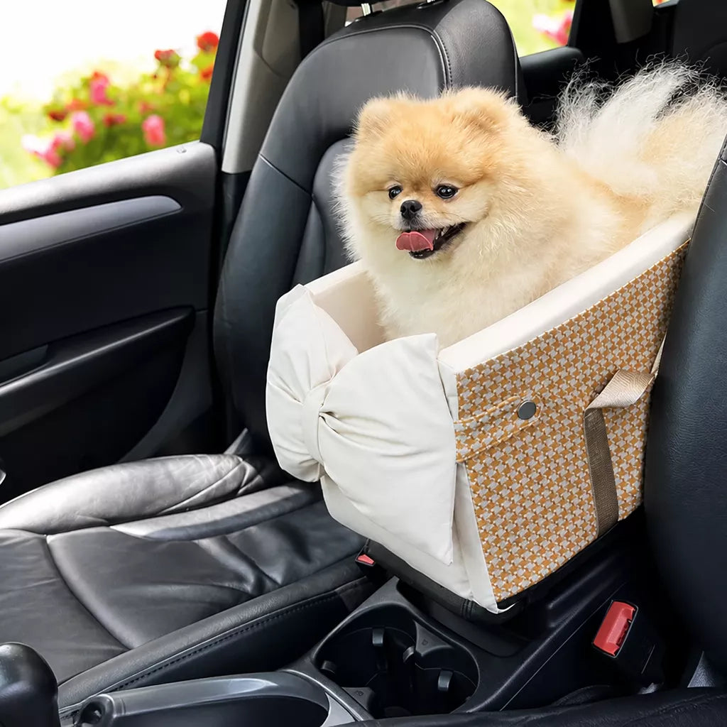 Center Console Pet Car Bed for Small Dogs and Cats