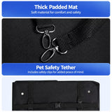 Foldable Pet Stroller with Removable Carrier and Tray