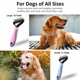 Cat Grooming Comb for Long Hair, Knots and Loose Fur