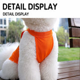 Summer Sleeveless Pet Vest for Dogs and Cats