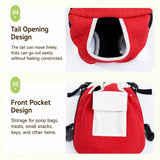 Nylon Pet Carrier Backpack for Dogs and Cats
