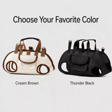 Convertible Pet Carrier Backpack and Shoulder Bag