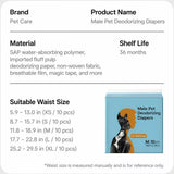 Dog Diapers for Male & Female Dogs