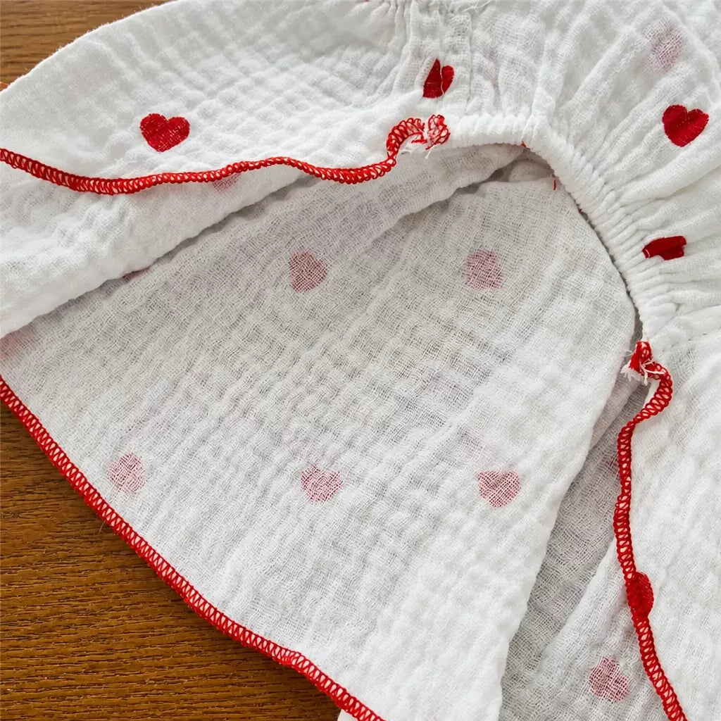 Lightweight Cotton Pet Dress for Small Dogs and Cats