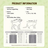 Nylon Pet Carrier Backpack for Dogs and Cats