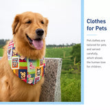 Adjustable Pet Bandana Bib for Dogs and Cats