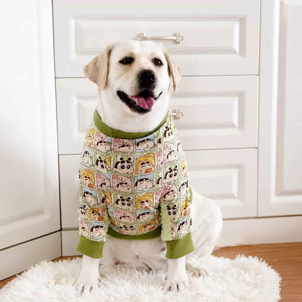 Lightweight Dog Jacket with Elbow and Knee Sleeves for Large Dogs