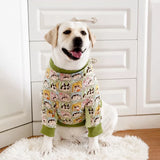 Lightweight Dog Jacket with Elbow and Knee Sleeves for Large Dogs