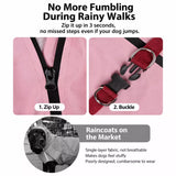 Four-Legged Waterproof Dog Raincoat