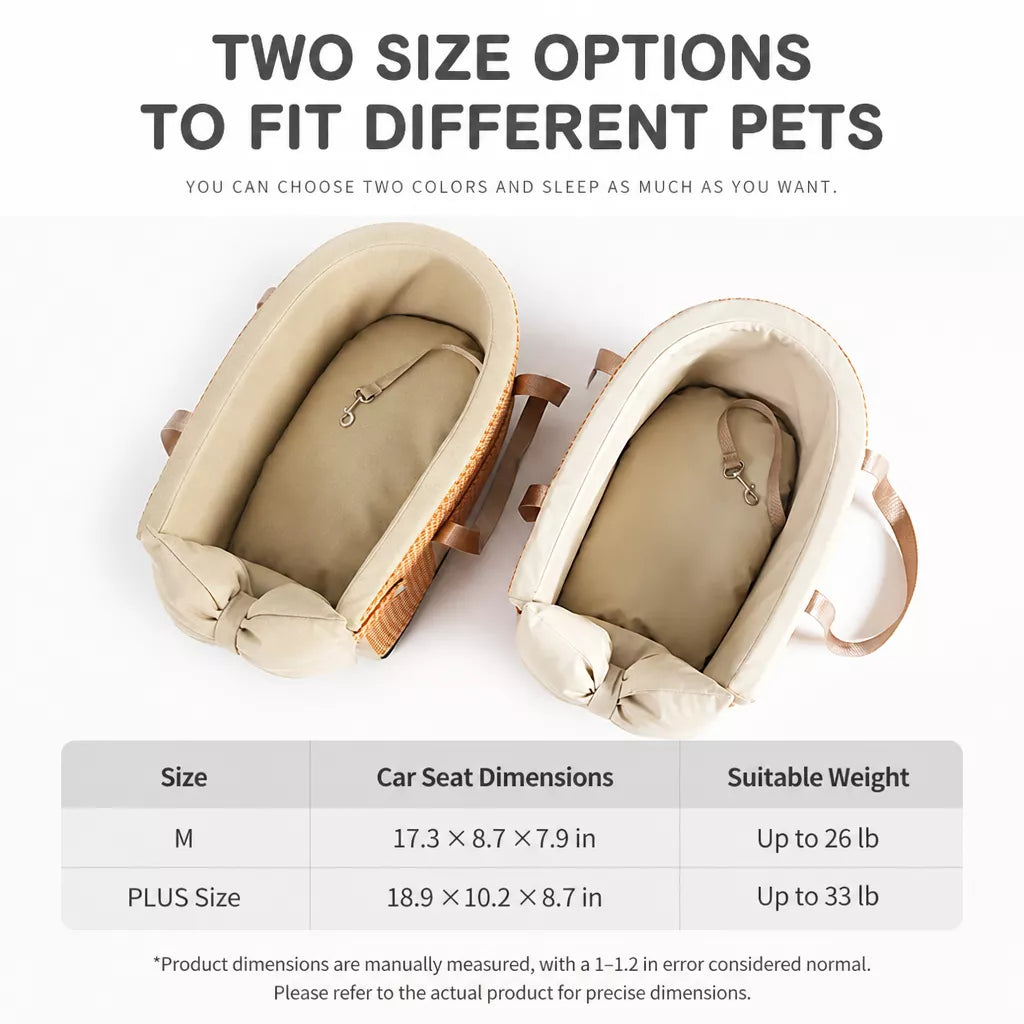 Center Console Pet Car Bed for Small Dogs and Cats