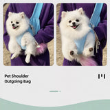 Front-Carry Pet Carrier Backpack for Small Dogs and Cats