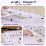 All-Season Washable Pet Bed for Small Dogs & Cats