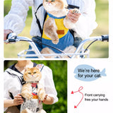 Front Carrier Backpack for Small Dogs and Cats