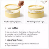 Floating Water Bowl for Cats and Dogs