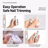 LED Pet Nail Clippers for Cats and Dogs