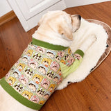 Lightweight Dog Jacket with Elbow and Knee Sleeves for Large Dogs