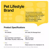 Pet Coat Grooming Brush for Small Dogs