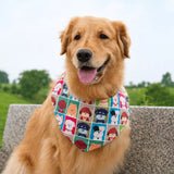 Adjustable Pet Bandana Bib for Dogs and Cats