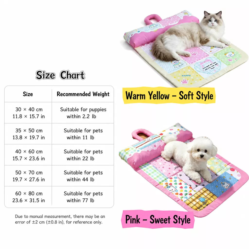 Foldable Pet Mat for Dogs and Cats