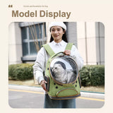 Pet Carrier Backpack with Panoramic Window