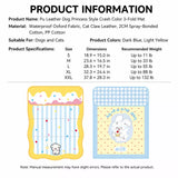 Foldable Cotton Pet Bed with Bolster Sides for Dogs and Cats
