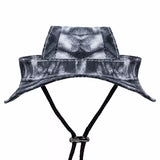 Adjustable Cotton Pet Bucket Hat with Ear Openings