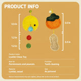 Cat Toy Collection with Natural Loofah and Catnip