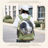 Pet Carrier Backpack with Panoramic Window