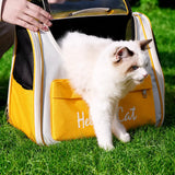 Large-Window Pet Carrier Backpack for Cats and Small Dogs