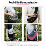 Mesh Pet Carrier Backpack for Small Dogs