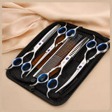 Pet Grooming Shears Set with Storage Case