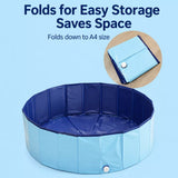 Foldable Pet Bath Basin for Dogs & Cats