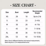 Lightweight Pet Vest for Small Dogs and Cats