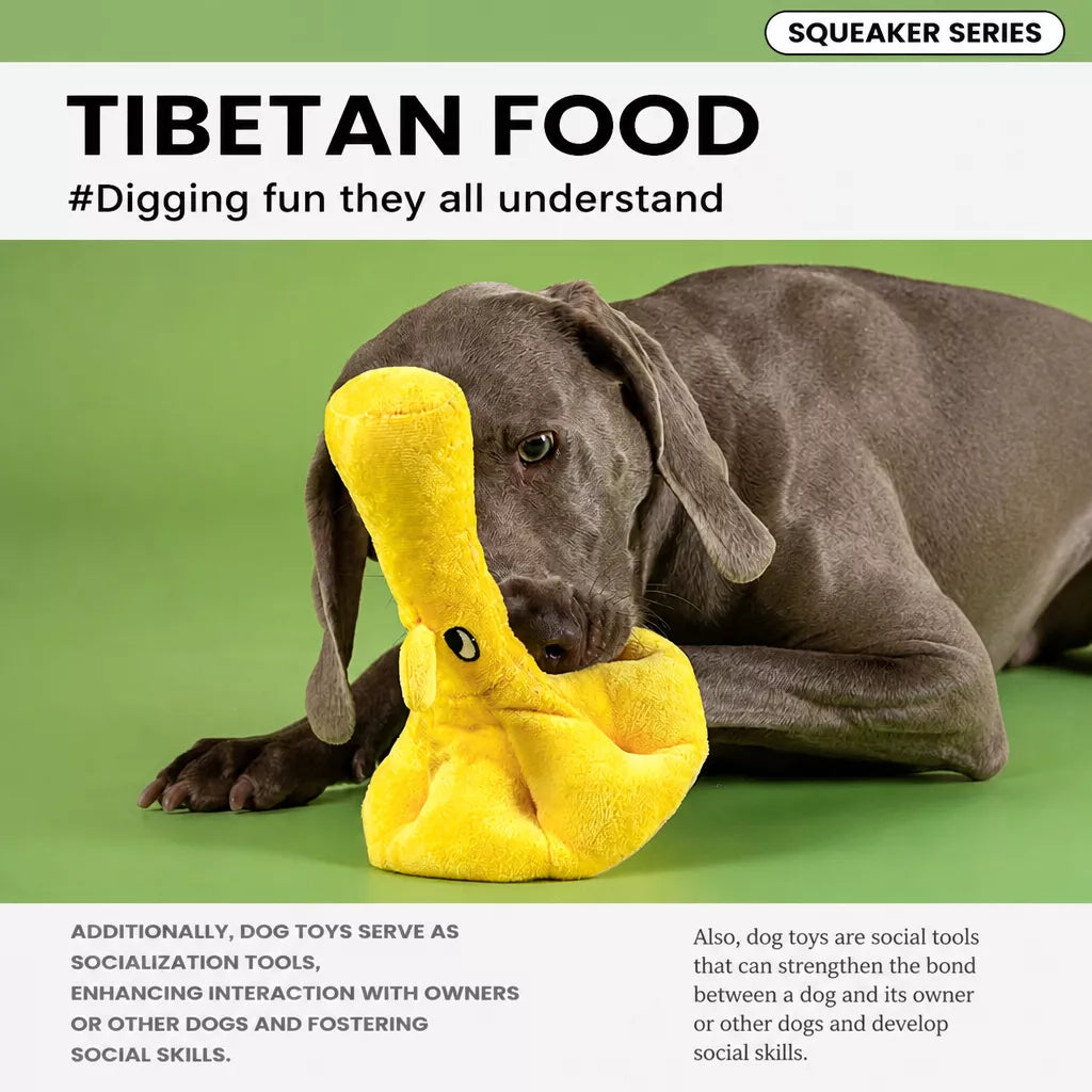 Mushroom Snuffle Mat & Treat-Hiding Toy for Dogs