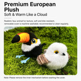 Automatic Flying Bird Cat Toy with Fluttering Wings