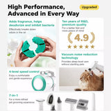 7-in-1 Pet Grooming Vacuum Clipper