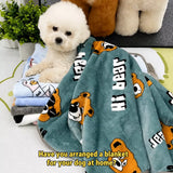 Fleece Pet Blanket for Dogs and Cats