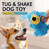 Squeaky Mop Dog Toy for Small and Medium Dogs