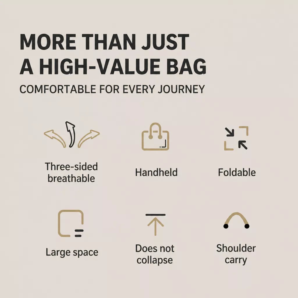 Breathable Pet Carrier Backpack with Handheld Carry Option