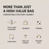 Breathable Pet Carrier Backpack with Handheld Carry Option