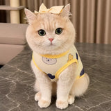Lightweight Mesh Pet Vest for Cats and Small Dogs