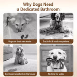 Dog Potty Tray with Pull-Out Drawer