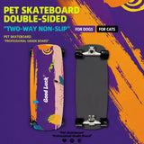Dog Skateboard Toy with Two-Way Steering
